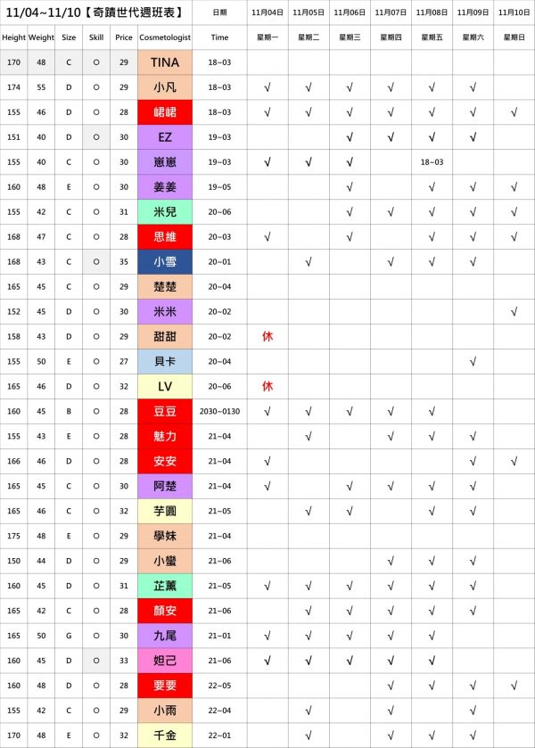 【奇蹟館】舒壓按摩最新班表-【愛約客】台北正妹舒壓按摩