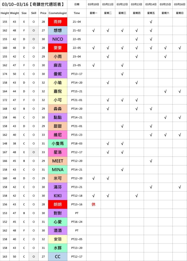 【奇蹟館】舒壓按摩最新班表-【愛約客】台北正妹舒壓按摩