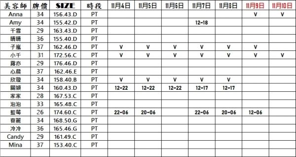 【天上人間館】最新舒壓按摩店班表-【愛約客】台北正妹舒壓按摩